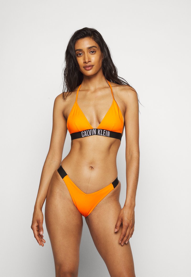 Calvin klein orange bikini top Clearance
