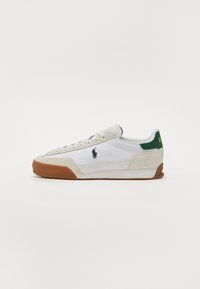 HESTER LEATHER SUEDE SNEAKER - Sneakers - white/green