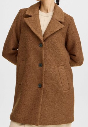 Halflange jas - brown