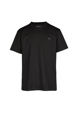 EMBROIDERY GULL MONO - T-paita - black