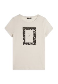 Freddy Camiseta estampada - white sand zebra animalier
