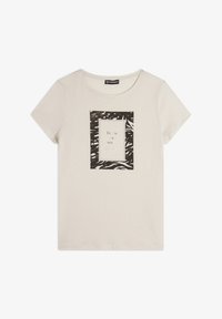 Seleccionado, white sand zebra animalier