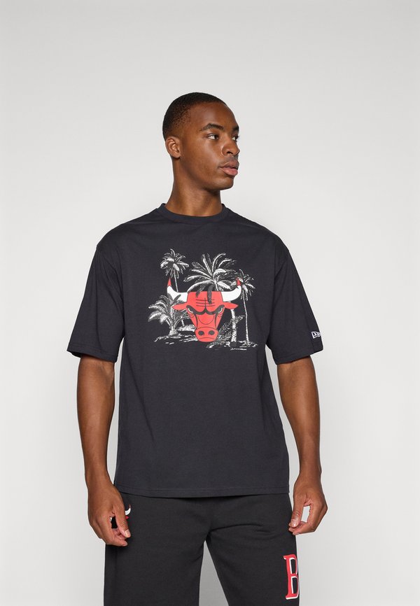 NBA CHICAGO BULLS  PALM TREE TEE - Club wear