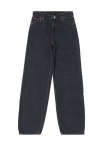 Dr.Denim HILL - Leveälahkeiset - dust washed black