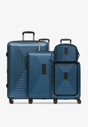 Redolz, 4-ROLLEN KOFFERSET UNISEX - Set di valigie - dark blue metallic