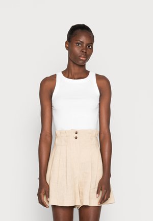 HALTER TANK - Top - optic white