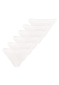 Sloggi TANGA 6ER PACK GO CASUAL - String - silk white