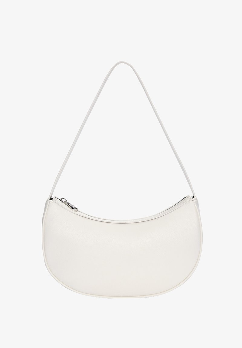 PULL&BEAR HALF MOON - Borsa a mano - white