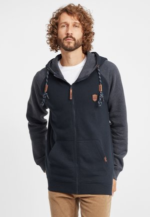 IDTERENCE - Zip-up sweatshirt - navy