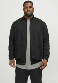 Jack & Jones - EPAULOS - Jaka ar rāvējslēdzēju - black Miniatūras attēls 1