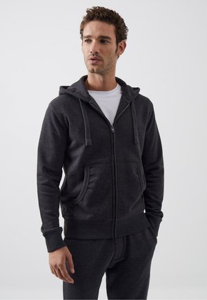 SIGNATURE FULL  - Zip-up sweatshirt - charcoal melange