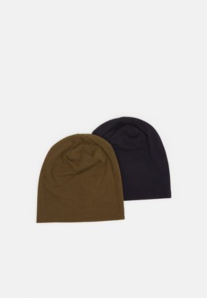2 PACK - Čepice - dark blue/khaki