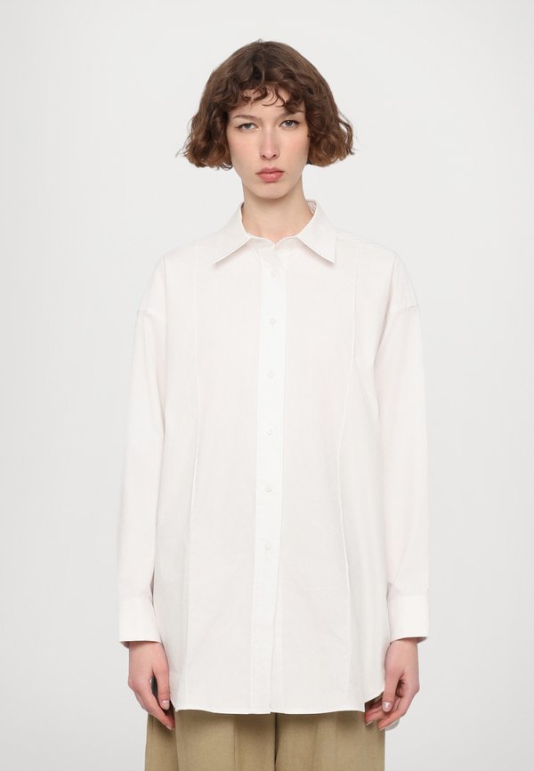 OVERSIZE PINTUCK SHIRT - Button-down blouse