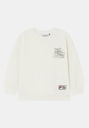 TAWAU OVERSIZED CREW UNISEX - Sudadera - egret
