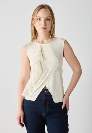 Anna Field Top - cloud cream