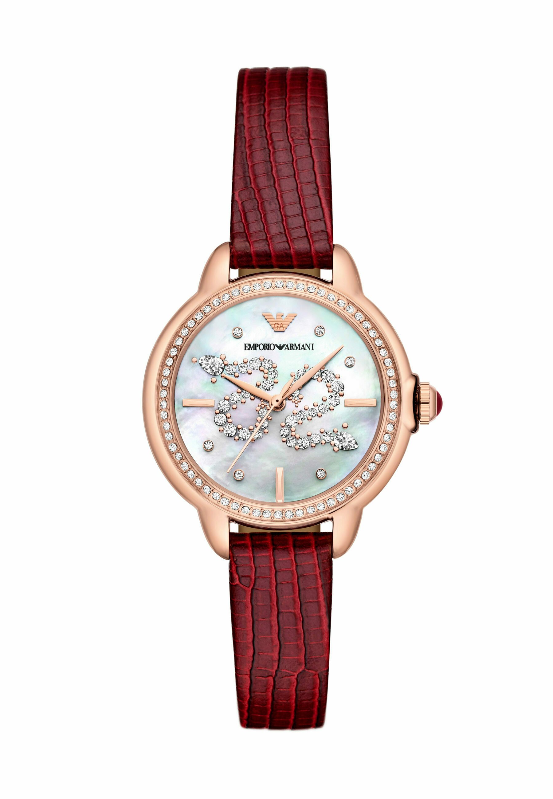 Emporio Armani Orologio red/rosso Zalando