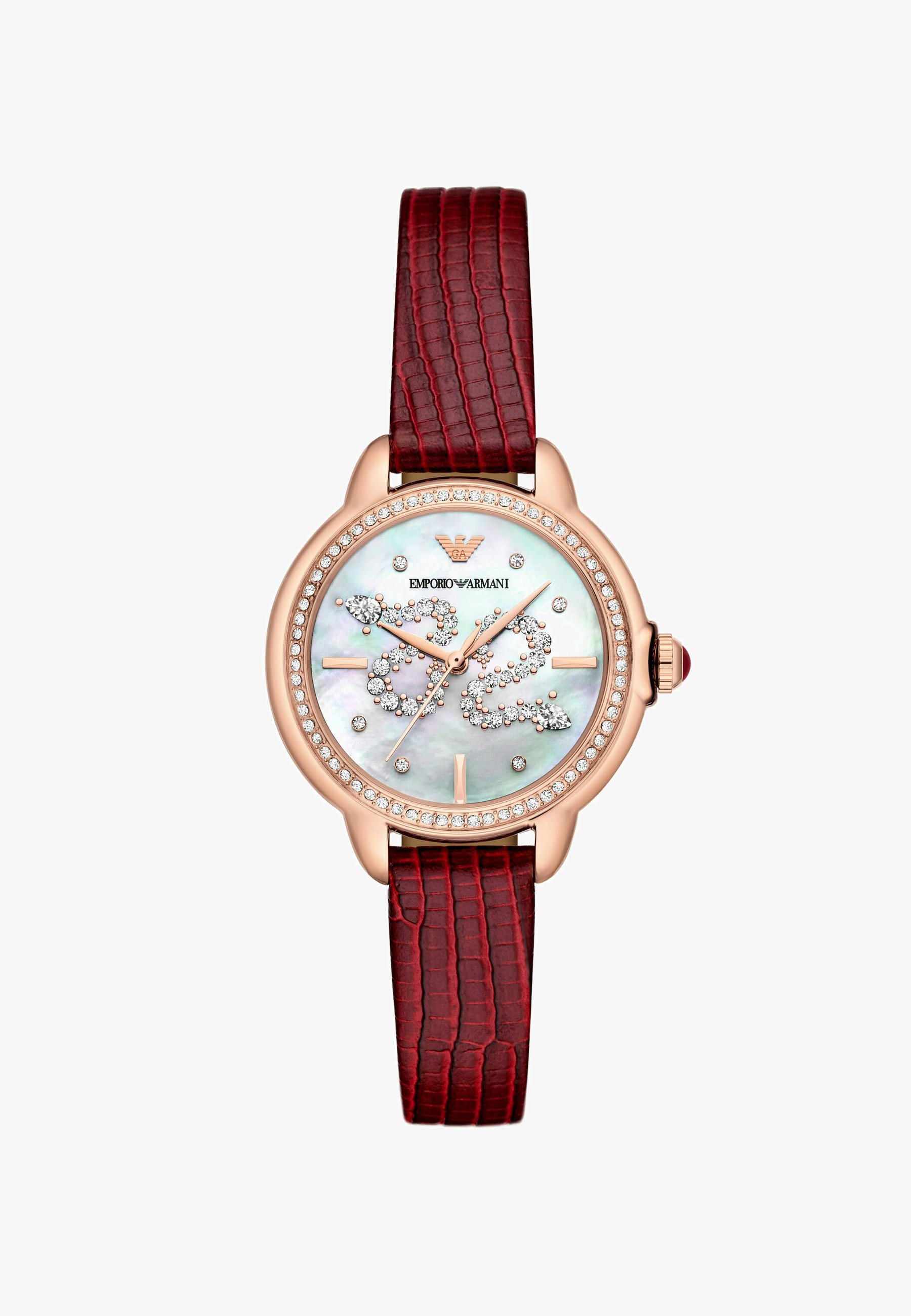 Emporio Armani Orologio red/rosso Zalando