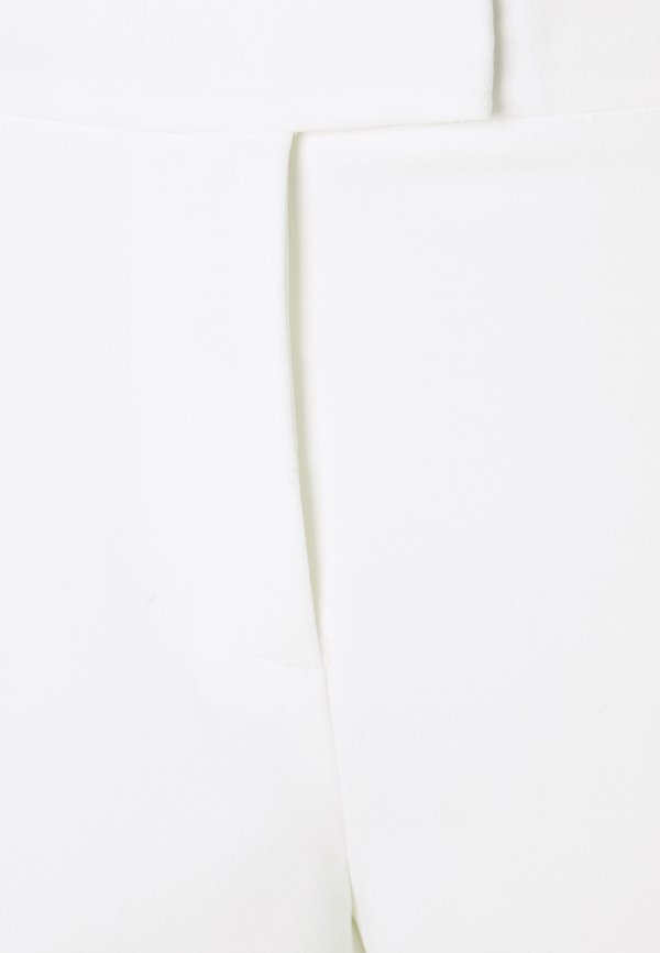 FRONT TAB STRAIGHT PANT - Trousers - ivory2