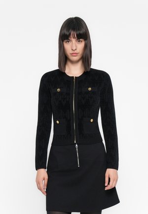 ADELE LOGO CHENILLE JACKET  - Sommerjakke - jet black