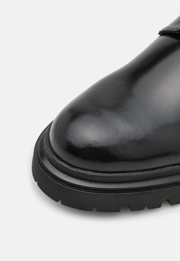 Leather UNISEX - Casual lace-ups4