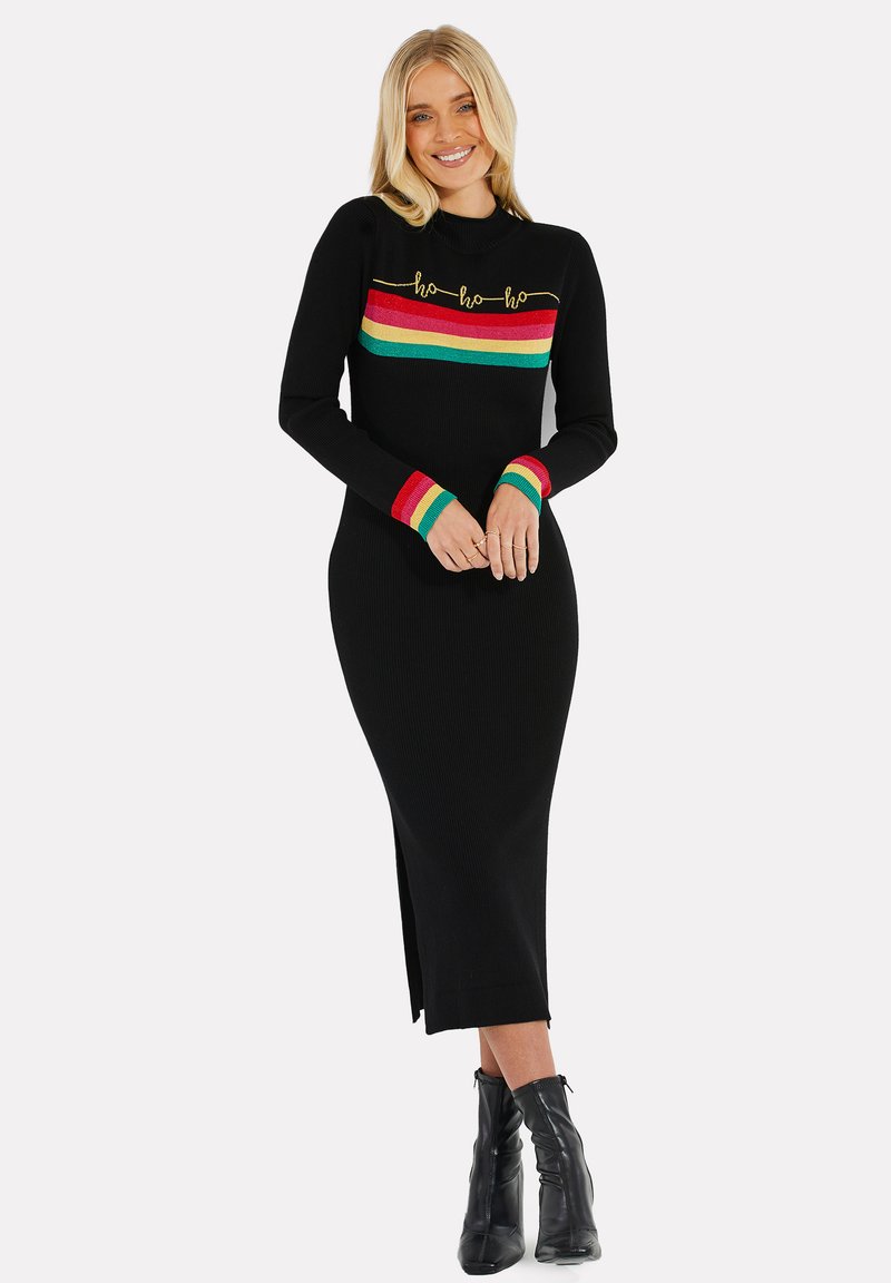 Threadbare THEODORA XMAS Jumper dress black Zalando.ie