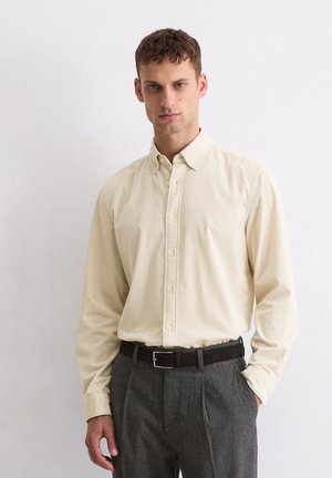 REGULAR MIT BUTTON-DOWN-KRAGEN - Hemd - gray silk