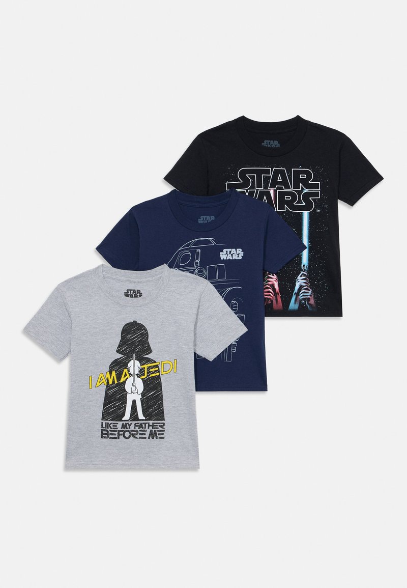 Star Wars T-shirt print meerkleurig