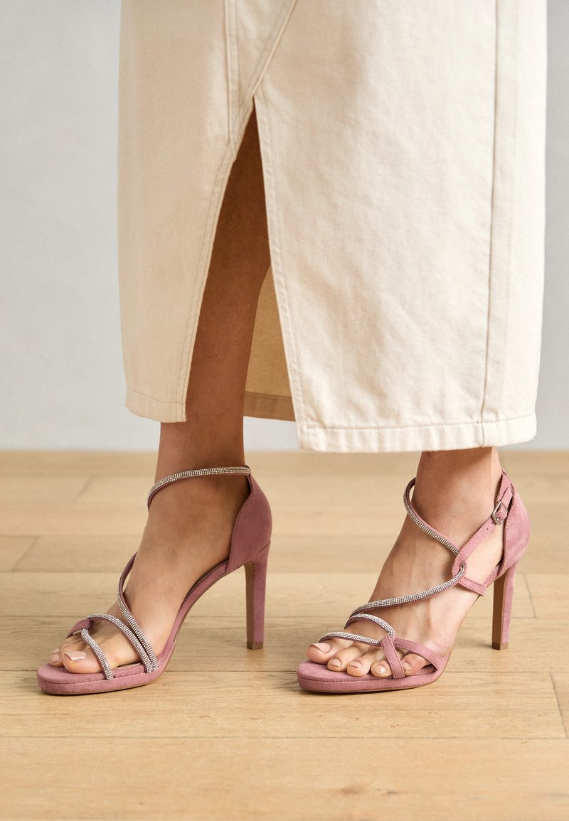 Anna Field Sandalen met hoge hak roze