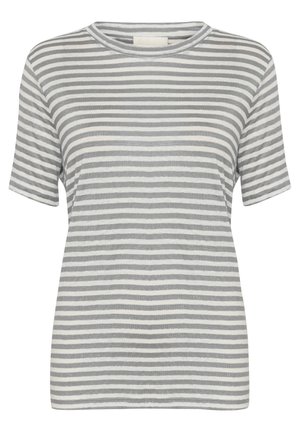 LISA STRIPED - Tricou cu imprimeu - frost gray striped