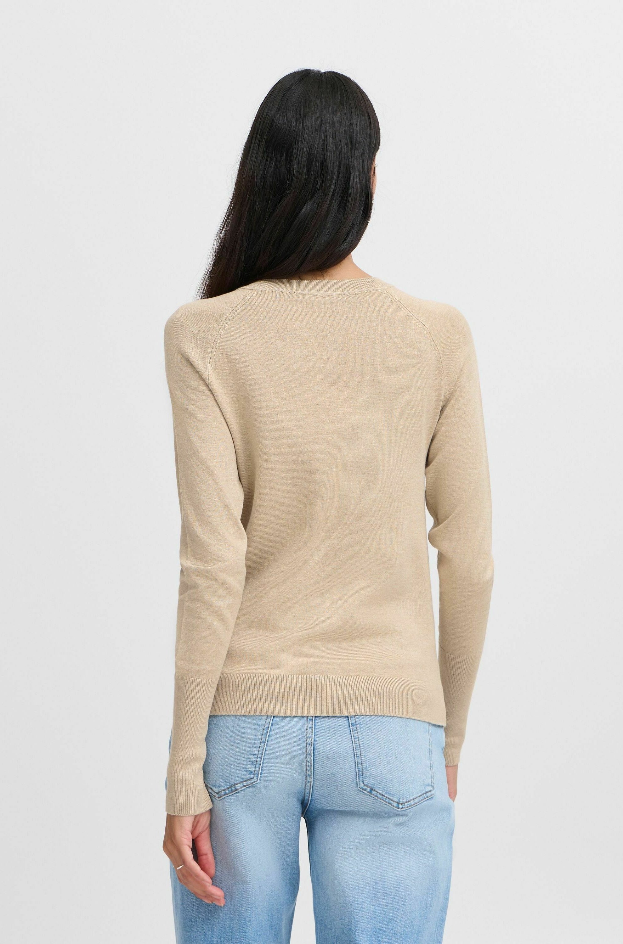 売れ筋商品|||ビーヤング ニット&セーター レディース アウター BYRalaya - Jumper - oyster melange b.young BYRalaya - Jumper - oyster melange/light grey