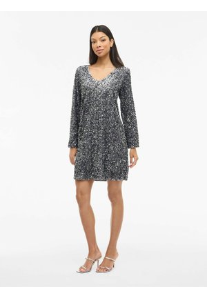 MINI VIFAITH PAILLETTEN - Robe de soirée - poppy seed