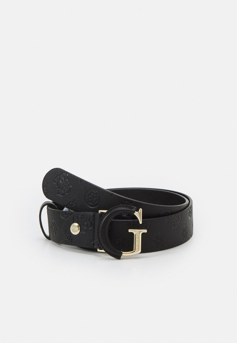 Guess GEVA ADJUSTABLE BELT Belt nero/black Zalando.co.uk