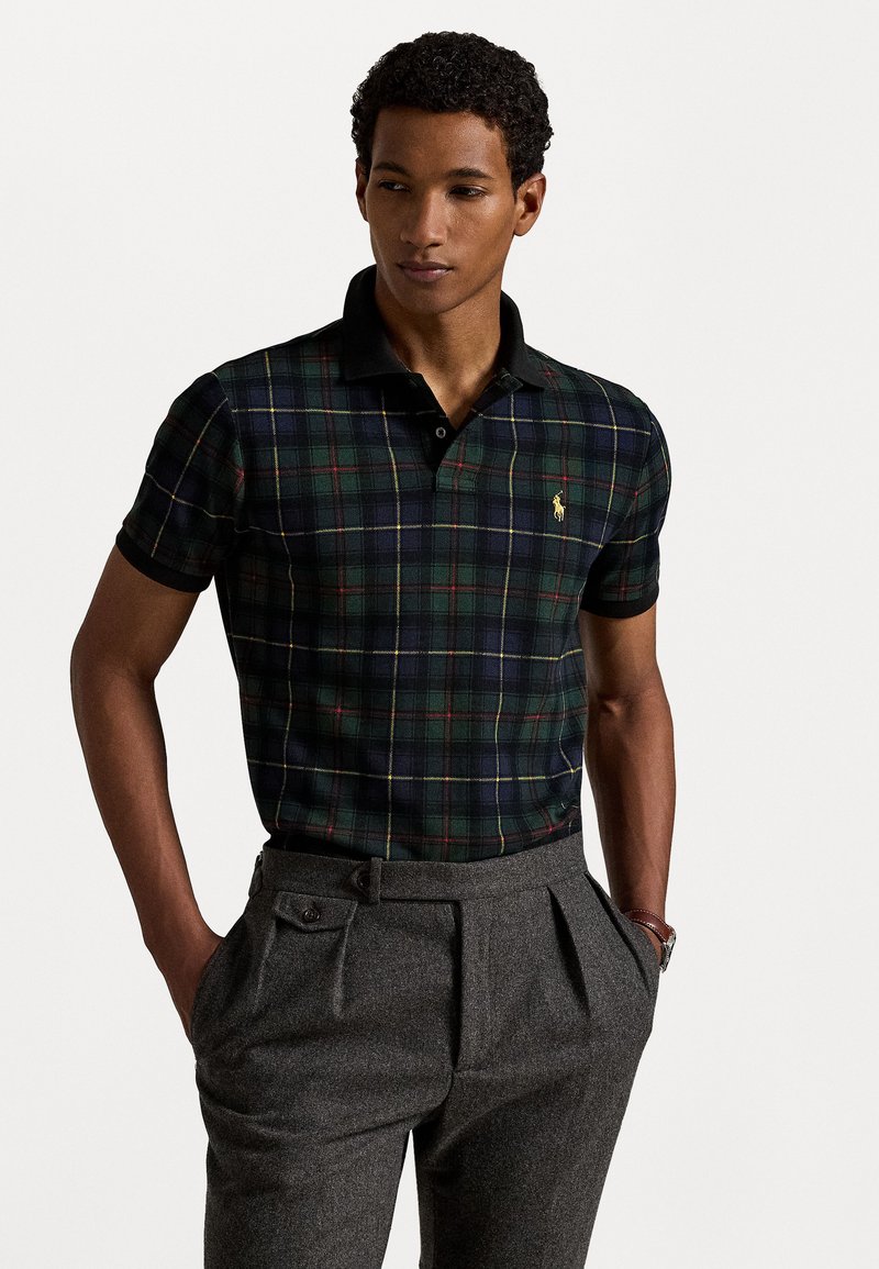 Polo Ralph Lauren THE POLO TARTAN POLO SHIRT - Polotričko - black