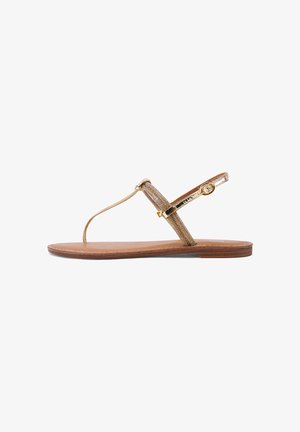 Queen Helena, L12-2026 - Sandalias de dedo - gold-coloured