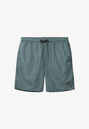 The Sunshine Brand, MIKE BATIK TILE - Shortsit - green smokey batik tile