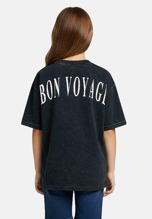 Cars Jeans, GLITTA - T-shirt print - black