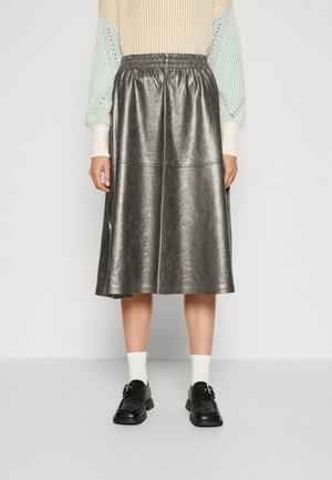 A-lijn rok - gunmetal