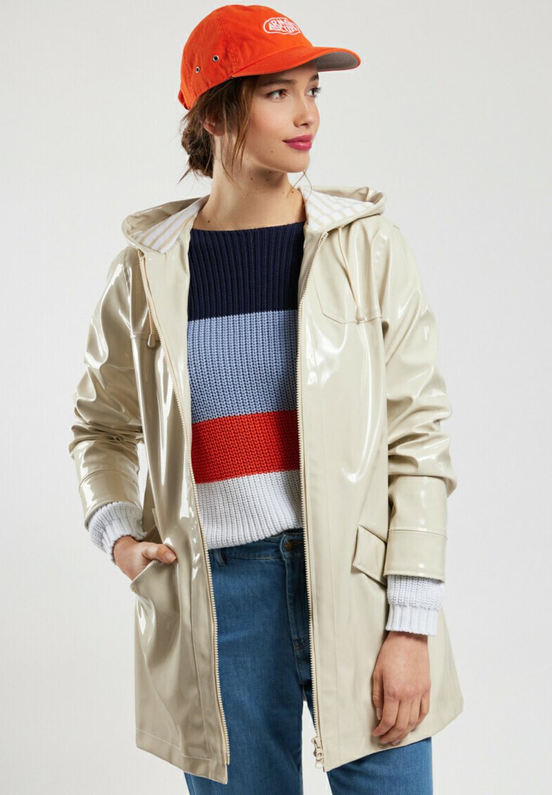 Armor lux CIR?? BRILLANT D??PERLANT - Parka - ivory cream/beige - ZALANDO.FR