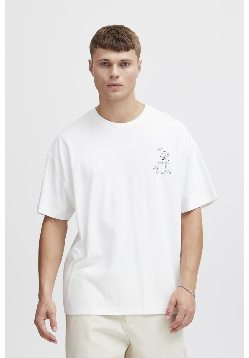T-shirt Uomo S.Oliver Con Stampa, Colore Bianco, Taglia 3XL, Cotone Morbido, Casual