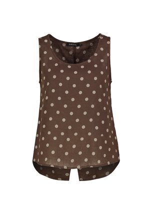 Sublevel, SUBLEVEL BLUSENTOP PUNKTE - Top - brown
