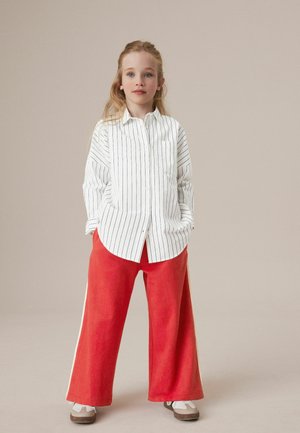 STRIPE AND SET - Tréningruha alsók - red