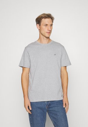 GANT SHIELD - Basic T-shirt - grey