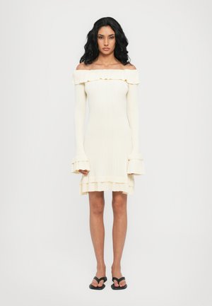 RIPPLE DRESS - Sarafanas - ecru