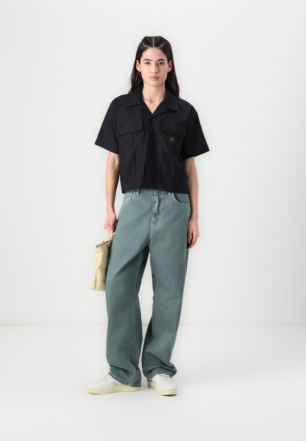 SHORT SLEEVE CARGO SHIRT - Button-down blouse4