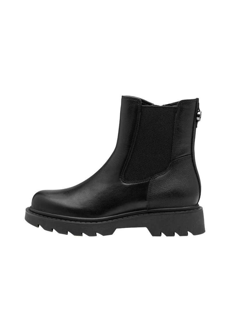 Tamaris Botines con plataforma - black