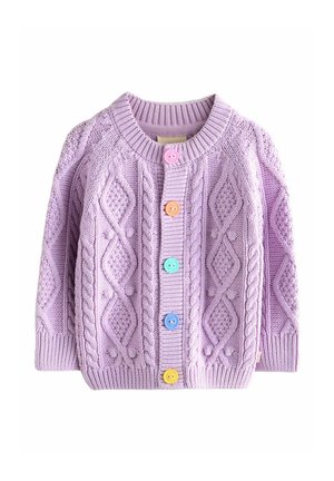 BY JOOLS OLIVER - REGULAR FIT - Strickjacke - lilac purple