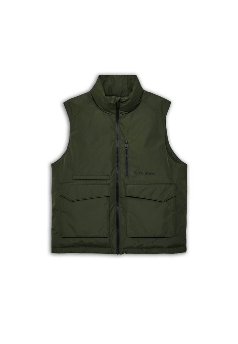 Halo Bodywarmer donkergroen Halo Bodywarmer donkergroen