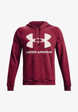 Under Armour, RIVAL BIG HD - Hoodie - pink