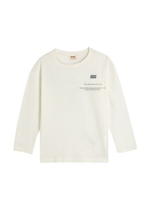 PRINTED - Pitkähihainen paita - beige