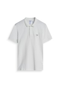 REGULAR FIT WITH LOGOED METAL  - Polo - white